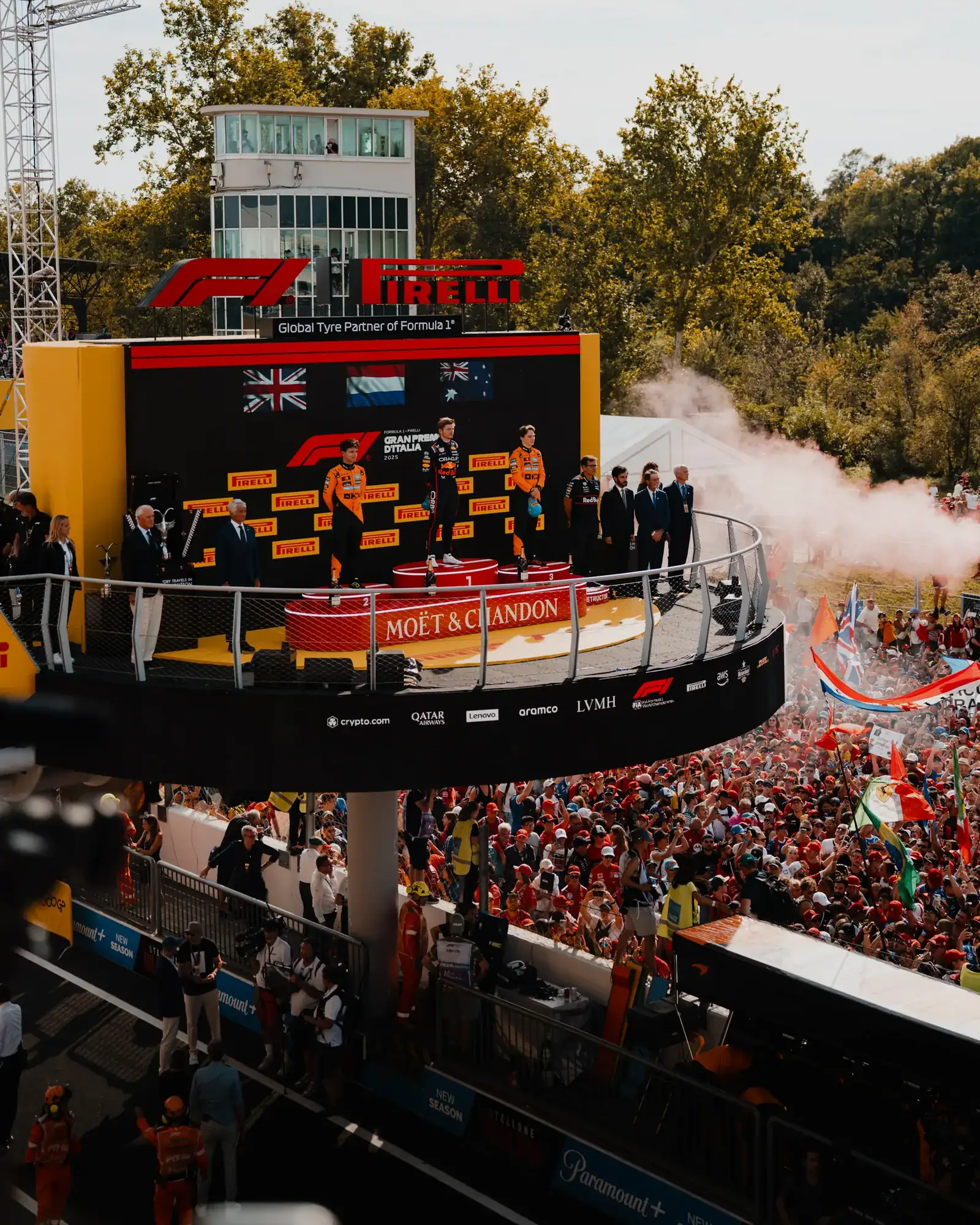 F1<sup>®</sup>Experiences Podium </br> Formule 1 Italië 2027